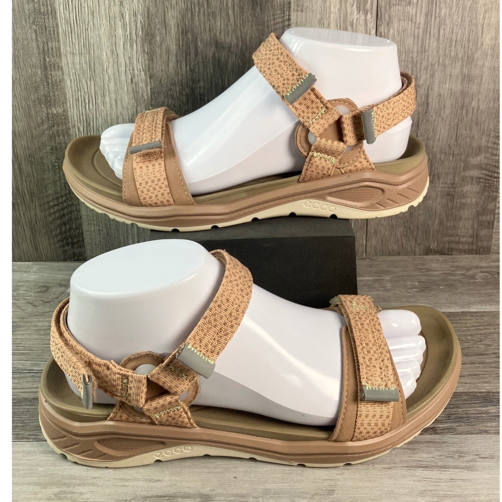 Ecco Offroad Tan Beige Walking Hiking Sandals Womens 38 US 7-7.5 88070360257